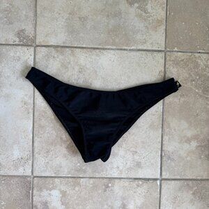 Cleo the Hurricane Black Essential Scanty Pants - Size Medium
